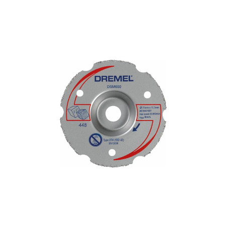 Dremel DSM600 Disques à tronçonner DSM20, Multicolore