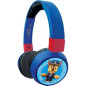 Lexibook - Pat' Patrouille Casque Audio Enfant 2-en-1 Bluetooth et Filaire - Stéréo, sans Fil, Filaire, Son limité, Pliable, Aju Lexibook - Pat' Patrouille Casque Audio Enfant 2-en-1 Bluetooth et Filaire - Stéréo, sans Fil, Filaire, Son limité, Pliable, Aju