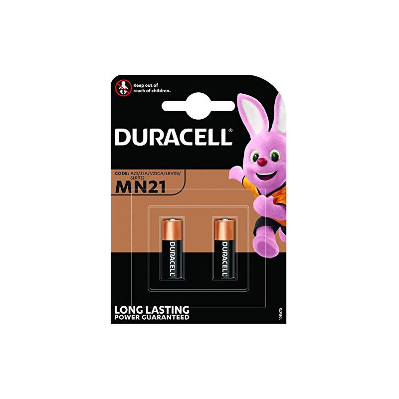 Duracell MN21-BULK10 2 Piles Alcaline 12 V - Lot de 5 (2*5=10 piles) Duracell MN21-BULK10 2 Piles Alcaline 12 V - Lot de 5 (2*5=10 piles)