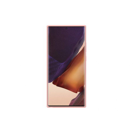 SAMSUNG Coque pour Samsung Galaxy Note 20 Ultra Silic Cover EF-PN985TAEGEU Brun Cuivre