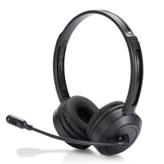 WE Casque Bluetooth avec Micro sans Fil, Bluetooth 5.0 Casque, Portable Ordinateur Casque Téléphonique, Casque PC