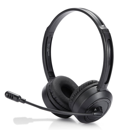 WE Casque Bluetooth avec Micro sans Fil, Bluetooth 5.0 Casque, Portable Ordinateur Casque Téléphonique, Casque PC