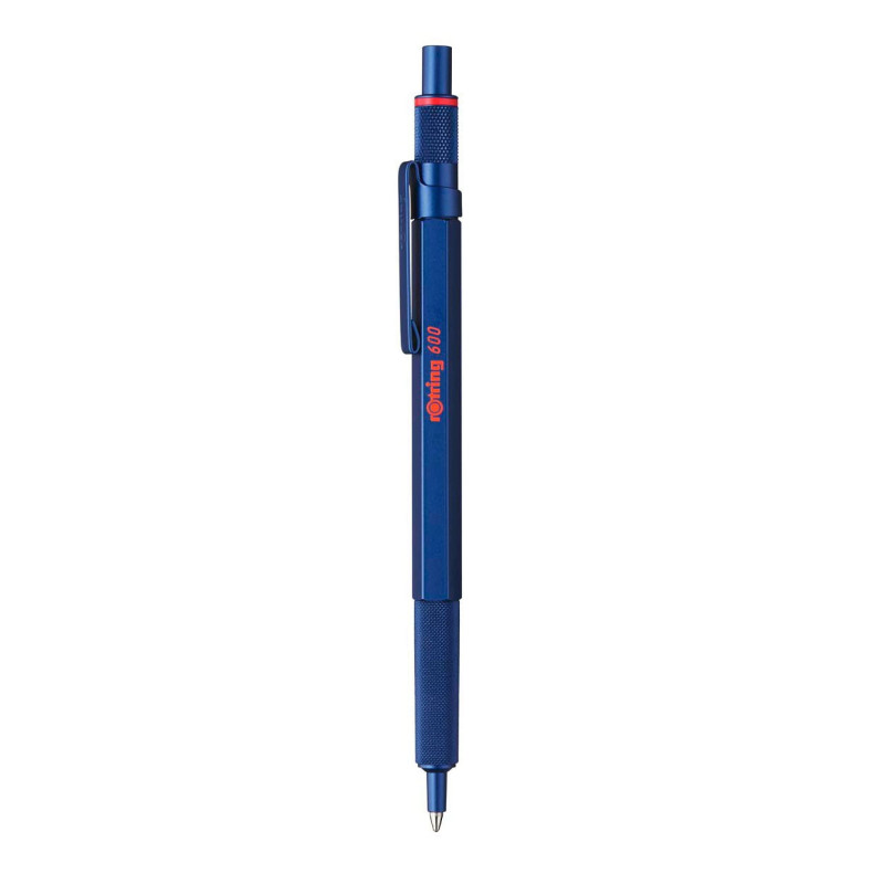 rOtring 600 stylo bille | pointe moyenne | encre noire | corps bleu | rechargeable rOtring 600 stylo bille | pointe moyenne | encre noire | corps bleu | rechargeable