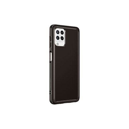 SAMSUNG Coque Souple Transparente Noir G A22 4G