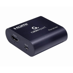 Gembird Extender HDMI - Etend les signaux HDMI jusqu'à 60m, Full HD 1080p, Noir