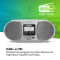 TechniSat DIGITRADIO 1990 - stéréo Boombox avec Radio Dab +/FM et Lecteur CD (Streaming Audio Bluetooth, Connexion Casque, USB, TechniSat DIGITRADIO 1990 - stéréo Boombox avec Radio Dab +/FM et Lecteur CD (Streaming Audio Bluetooth, Connexion Casque, USB,