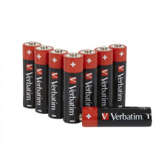 VERBATIM Premium AA Piles alcalines I 1,5V I AA-LR6 Mignon I Mignon Piles AA I Piles pour Lecteur MP3, Appareil Photo, télécomma