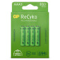 1x4 GP ReCyko NiMH Batteries AAA 850mAH, Ready to Use 1x4 GP ReCyko NiMH Batteries AAA 850mAH, Ready to Use