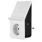 REV Adaptat. Charge USB avec Chargeur sans Fil + 1x Prise REV Adaptat. Charge USB avec Chargeur sans Fil + 1x Prise