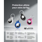 Belkin Étui pour Apple AirTag avec Attache en Métal, Porte Clés, Protection Durable, Anti-rayure, Ouverture Facile et Rebords Su Belkin Étui pour Apple AirTag avec Attache en Métal, Porte Clés, Protection Durable, Anti-rayure, Ouverture Facile et Rebords Su