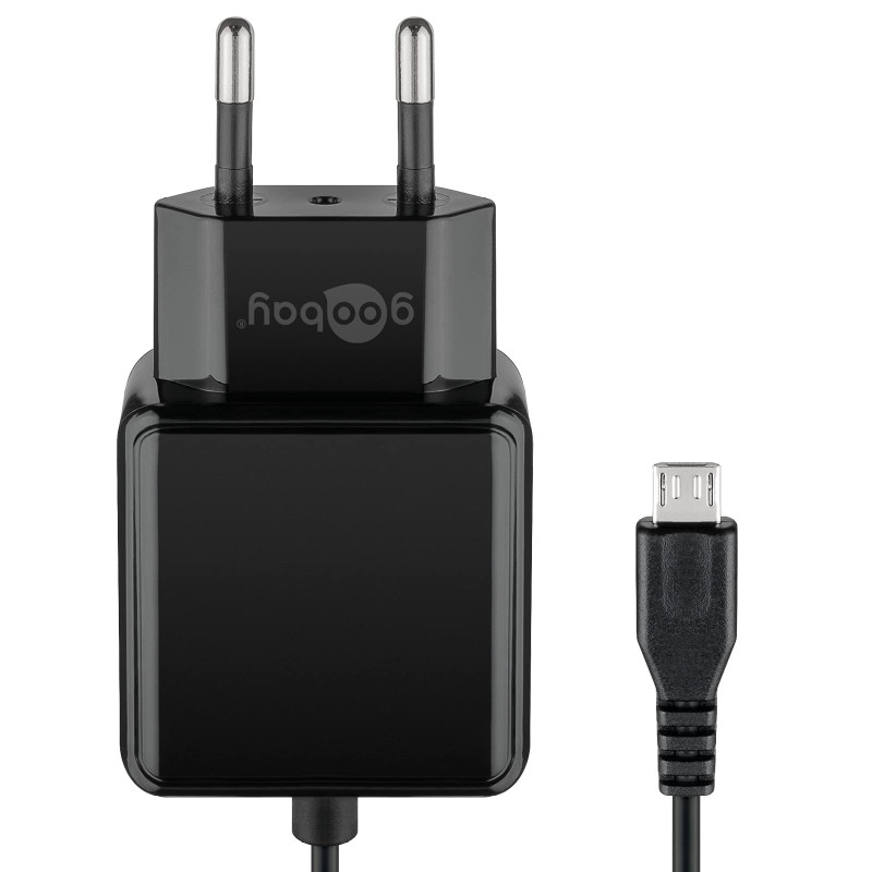 goobay Chargeur Mural Micro USB 3,0 A USB Alimentation pour Smartphones Adaptateur Secteur 1,5 m Noir 49603 goobay Chargeur Mural Micro USB 3,0 A USB Alimentation pour Smartphones Adaptateur Secteur 1,5 m Noir 49603
