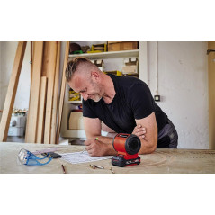 Einhell Enceinte de Chantier sans Fil TC-SR 18 Li BT-Solo Power X-Change (18V, 85 DB Max., Bluetooth, Prises AUX/USB, Panneau de