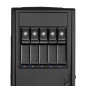 SilverStone Technology SST-FS305-12G - Fond de Panier en Rack Mobile, 5 Plateaux, échangeables à Chaud en Aluminium avec Ventila SilverStone Technology SST-FS305-12G - Fond de Panier en Rack Mobile, 5 Plateaux, échangeables à Chaud en Aluminium avec Ventila