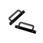 Silverstone SST-RA02B - Poignée Montage en Rack pour boîter d'ordinateur, GD07 GD08 GD09 GD10, Aluminium, Noir Silverstone SST-RA02B - Poignée Montage en Rack pour boîter d'ordinateur, GD07 GD08 GD09 GD10, Aluminium, Noir
