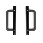 Silverstone SST-RA02B - Poignée Montage en Rack pour boîter d'ordinateur, GD07 GD08 GD09 GD10, Aluminium, Noir Silverstone SST-RA02B - Poignée Montage en Rack pour boîter d'ordinateur, GD07 GD08 GD09 GD10, Aluminium, Noir
