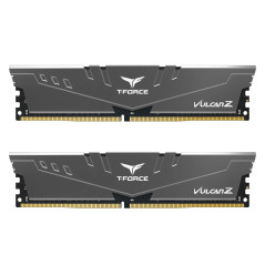 TEAMGROUP Team T-Force Vulcan Z DDR4 Gaming Memory, 2 x 8 GB, 3600 MHz, 288 Pin DIMM, Grey