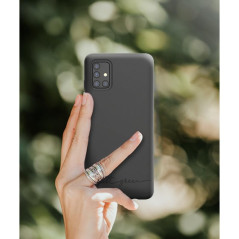 Coque pour Samsung Galaxy A51 Natura Eco-conçue Noire Just Green