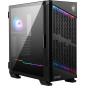 MSI MPG Velox 100P Airflow Boîtier PC Moyen-Tour - Compatible E-ATX, Panneau en Verre trempé, optimisation du Flux d'air, Mystic MSI MPG Velox 100P Airflow Boîtier PC Moyen-Tour - Compatible E-ATX, Panneau en Verre trempé, optimisation du Flux d'air, Mystic