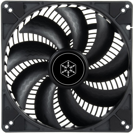 SilverStone Technology SST-AP184i-PRO - Air Penetrator Ventilateur amélioré à canalisation d'air contrôlée par PWM de 180 mm