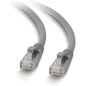 C2G Câble de raccordement sans accroc UTP Cat 5e RJ-45 (M) vers RJ-45 (M) Gris