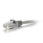 C2G Câble de raccordement sans accroc UTP Cat 5e RJ-45 (M) vers RJ-45 (M) Gris