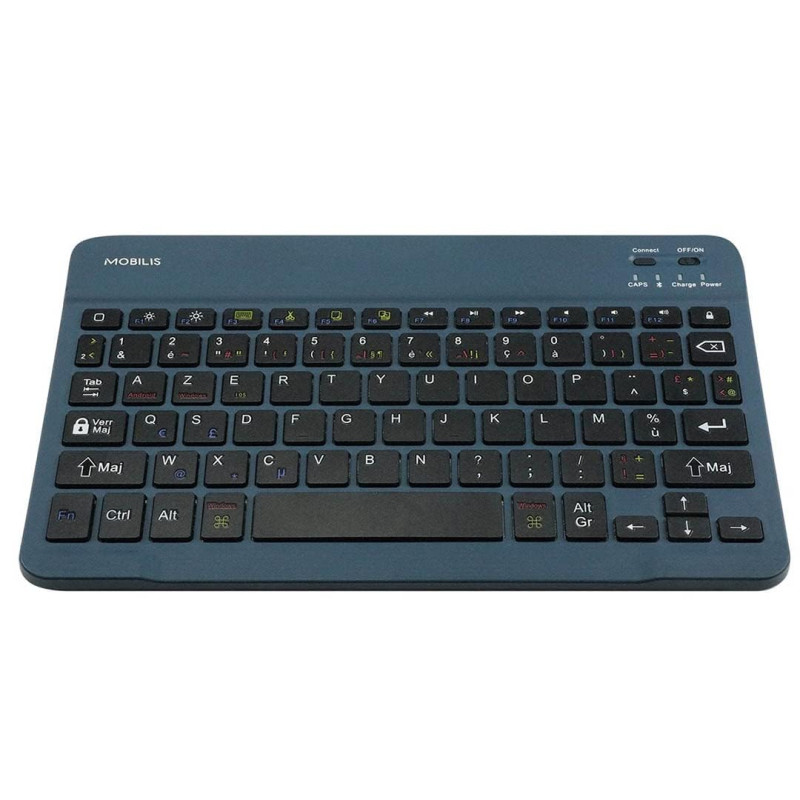 Mobilis Universal French Bluetooth Keyboard Blue