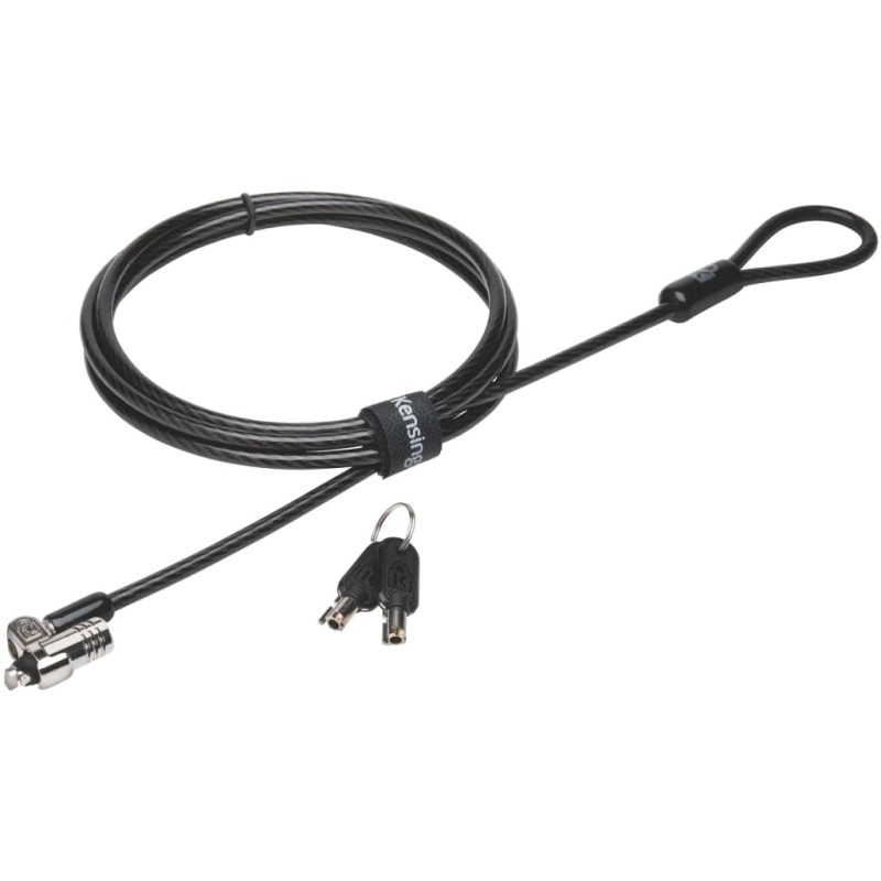 Kensington MicroSaver 2.0 Câble de Sécurité à Clé pour Ordinateur Portable,Câble Acier Carbone Résistant à la Découpe, Verrou Ro Kensington MicroSaver 2.0 Câble de Sécurité à Clé pour Ordinateur Portable,Câble Acier Carbone Résistant à la Découpe, Verrou Ro