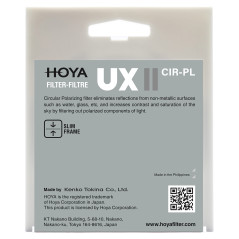 Hoya 55.0MM UX CIR-PL MkII