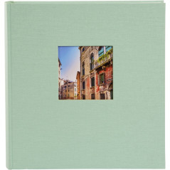 Goldbuch Bella Vista aqua 30x31 100 wei√üe Seiten 31507