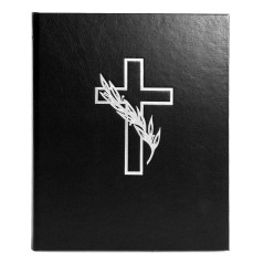 Goldbuch Livre de condoléances relié 44 Pages 21x28 cm, Noir 11375