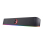 Trust Gaming Barre de Son Éclairée RGB GXT 619 Thorne - Enceintes Stéréo 2.0, Éclairage LED RGB, 12 W, Alimentation USB, pour PC Trust Gaming Barre de Son Éclairée RGB GXT 619 Thorne - Enceintes Stéréo 2.0, Éclairage LED RGB, 12 W, Alimentation USB, pour PC