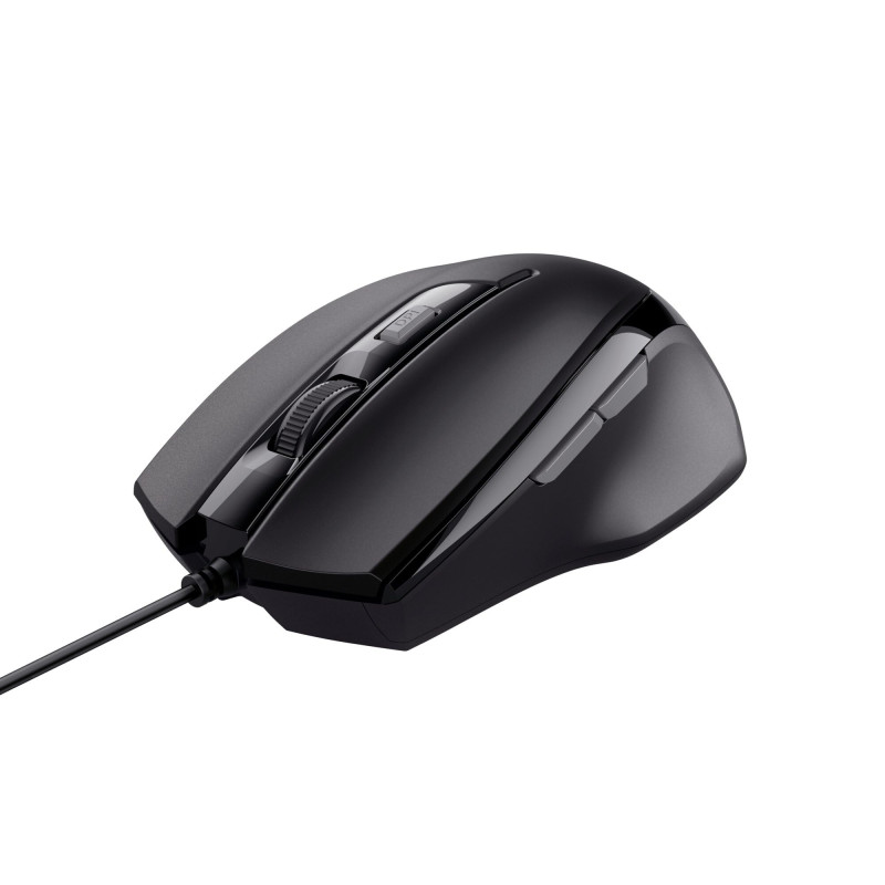 Trust Voca Comfort Souris Filaire (800/1200/1600/2400 PPP) Noir Trust Voca Comfort Souris Filaire (800/1200/1600/2400 PPP) Noir