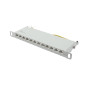 Good Connections Panneau de Brassage - 10" - Montage sur Serveur/Rack - Catégorie 6A, 500 MHz - Compatible 10 Gigabit - 12 Ports Good Connections Panneau de Brassage - 10" - Montage sur Serveur/Rack - Catégorie 6A, 500 MHz - Compatible 10 Gigabit - 12 Ports
