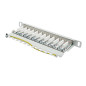 Good Connections Panneau de Brassage - 10" - Montage sur Serveur/Rack - Catégorie 6A, 500 MHz - Compatible 10 Gigabit - 12 Ports Good Connections Panneau de Brassage - 10" - Montage sur Serveur/Rack - Catégorie 6A, 500 MHz - Compatible 10 Gigabit - 12 Ports