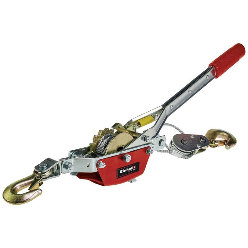 Einhell Palan à levier TC-LW 1000 (capacité de traction maximale avec poulie de 1 000 kg) Livré avec une poulie de mouflage Einhell Palan à levier TC-LW 1000 (capacité de traction maximale avec poulie de 1 000 kg) Livré avec une poulie de mouflage