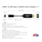 Adaptateur actif CLUB3D HDMI vers USB Type-C 4K60 Hz St/B Adaptateur actif CLUB3D HDMI vers USB Type-C 4K60 Hz St/B