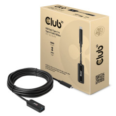 Club 3D CAC-1536 Câble USB Gen2 Type C vers Type A 10 Gbps St./B. 5 m