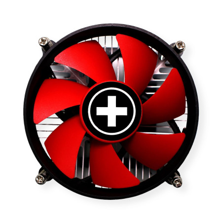 Xilence I250PWM Ventilateur CPU Intel, LGA 1150/1151/1155/1156, 95W TDP, Top Blow, ventilateur PWM silencieux 92mm, installation