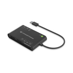 Conceptronic Smart ID Card Reader All-in-One Black