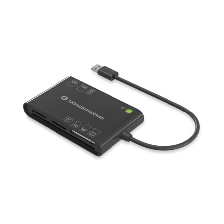 Conceptronic Smart ID Card Reader All-in-One Black