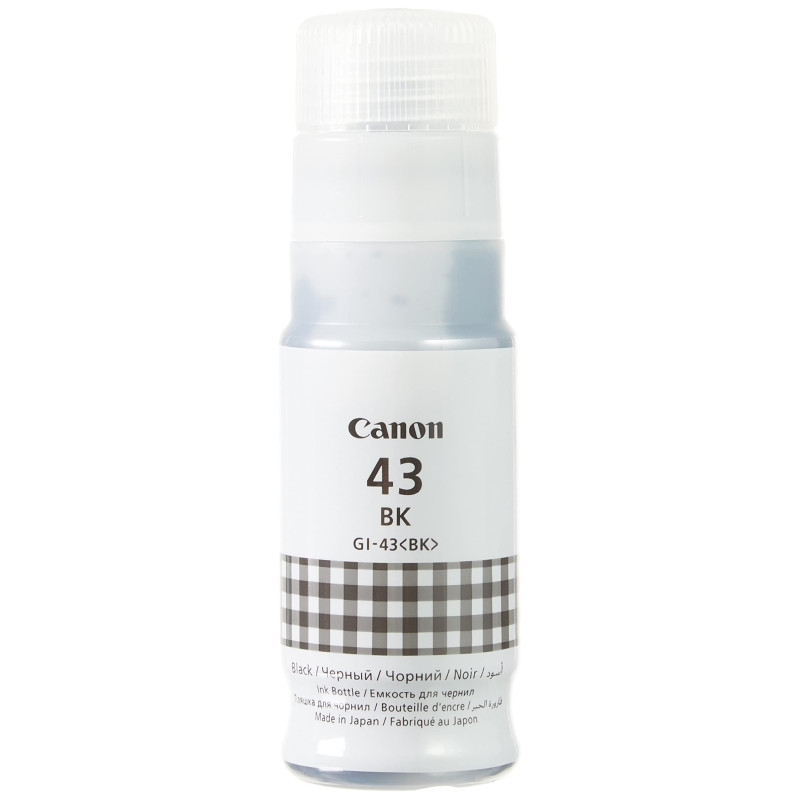 GI-43 BK EMB Black Ink Bottle SUPL
