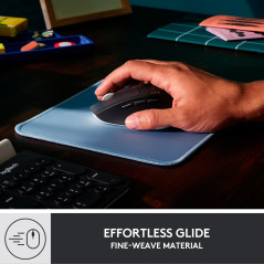 Logitech Mouse Pad - Studio Series, Tapis de Souris d'Ordinateur, Base Caoutchouc Anti-Dérapant, Glissement Facile, Résistant au