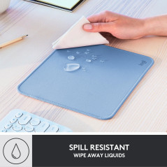 Logitech Mouse Pad - Studio Series, Tapis de Souris d'Ordinateur, Base Caoutchouc Anti-Dérapant, Glissement Facile, Résistant au