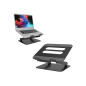 Port Connect Support Ergonomique Ajustable pour Ordinateur Portable de 10 à 15.6 Pouces Aluminium Ultra résitant et antidérapant