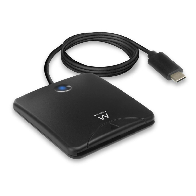 Ewent EW1055 Lecteur de Carte à Puce USB-C USB Type C, Lecteur CNS et TNS USB C Ewent EW1055 Lecteur de Carte à Puce USB-C USB Type C, Lecteur CNS et TNS USB C