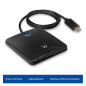 Ewent EW1055 Lecteur de Carte à Puce USB-C USB Type C, Lecteur CNS et TNS USB C Ewent EW1055 Lecteur de Carte à Puce USB-C USB Type C, Lecteur CNS et TNS USB C