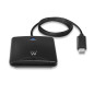 Ewent EW1055 Lecteur de Carte à Puce USB-C USB Type C, Lecteur CNS et TNS USB C Ewent EW1055 Lecteur de Carte à Puce USB-C USB Type C, Lecteur CNS et TNS USB C