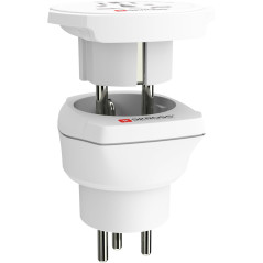 SKROSS - 1.500231-E | Monde vers UK | Adaptateur de Voyage Combo EU vers UK et Monde vers EU - Tension et Puissance 100V – 750W 