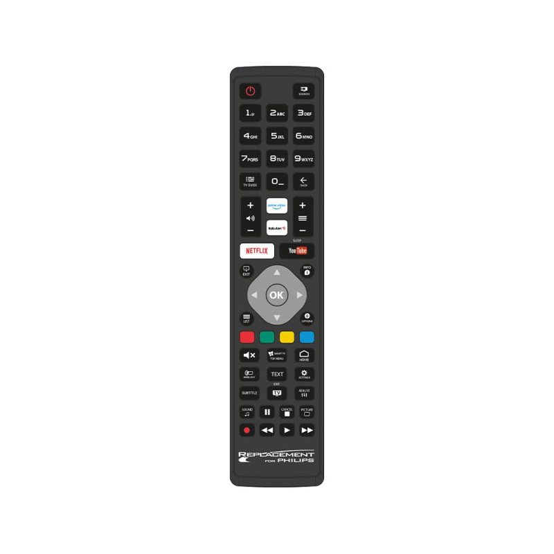 Jolly Line Replacement, Télécommande de Remplacement Philips, Télécommande Universelle pour téléviseur Philips, Aucune Programma Jolly Line Replacement, Télécommande de Remplacement Philips, Télécommande Universelle pour téléviseur Philips, Aucune Programma