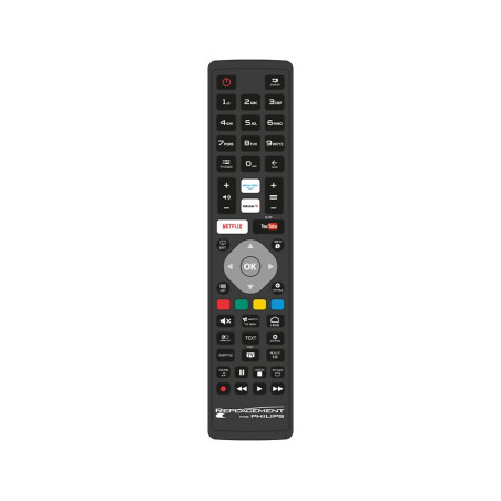 Jolly Line Replacement, Télécommande de Remplacement Philips, Télécommande Universelle pour téléviseur Philips, Aucune Programma